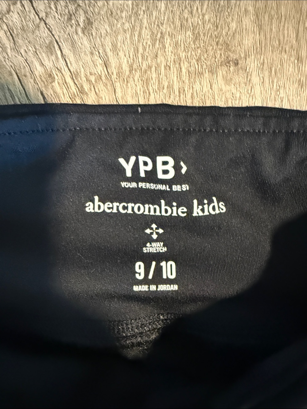 Abercrombie kids Black Flare Yoga Pants with High Waist - Picture 2 of 2